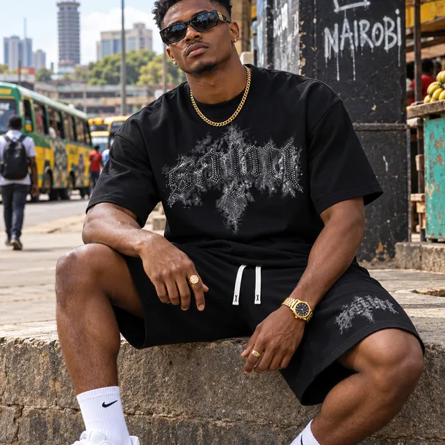 KF-TS-2707-BLACK menswear product reference